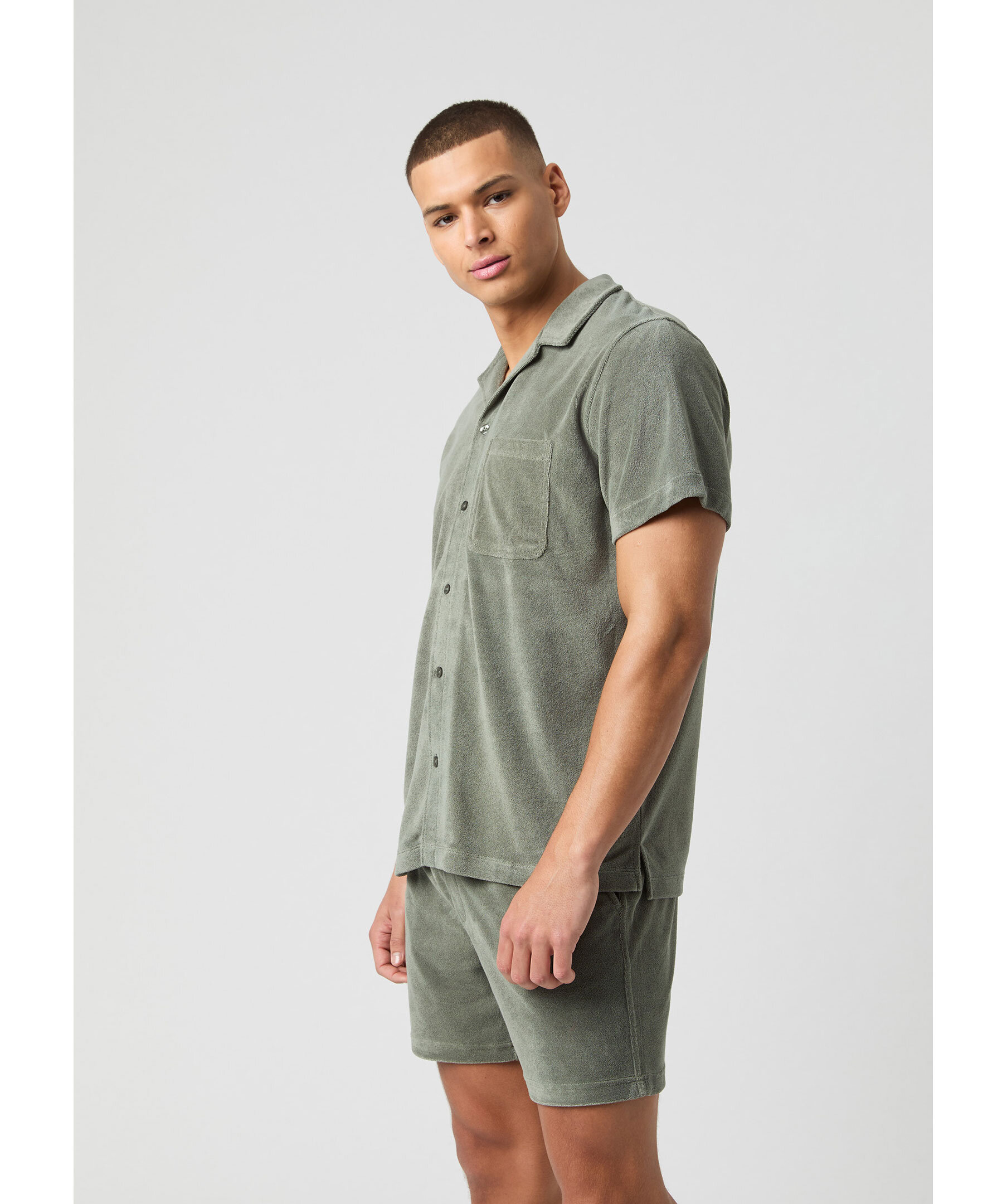 Borg Toweling Pool Shirt