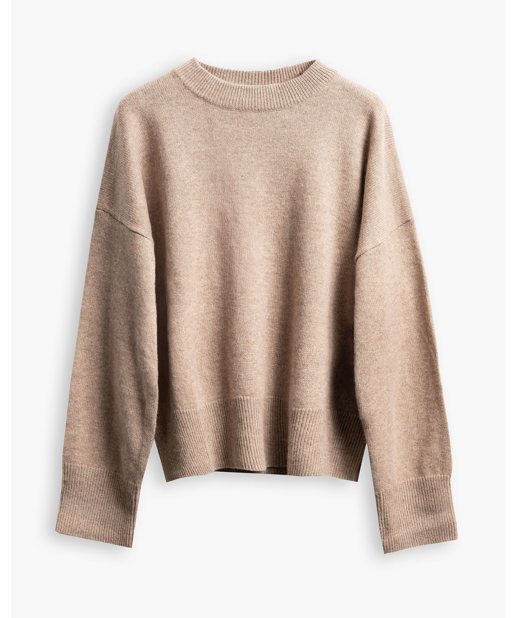 Boxy O-Neck Sweater