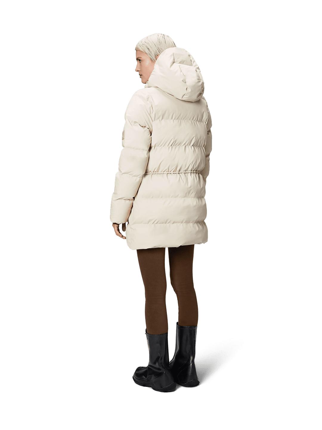Puffer String Handla Alta String Puffer Jacket, Benvit hos bestofbrands.com | 3064015 ...