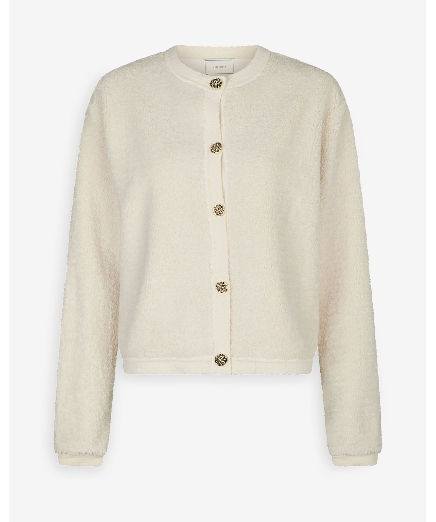 Limo Fluffy Knit Cardigan