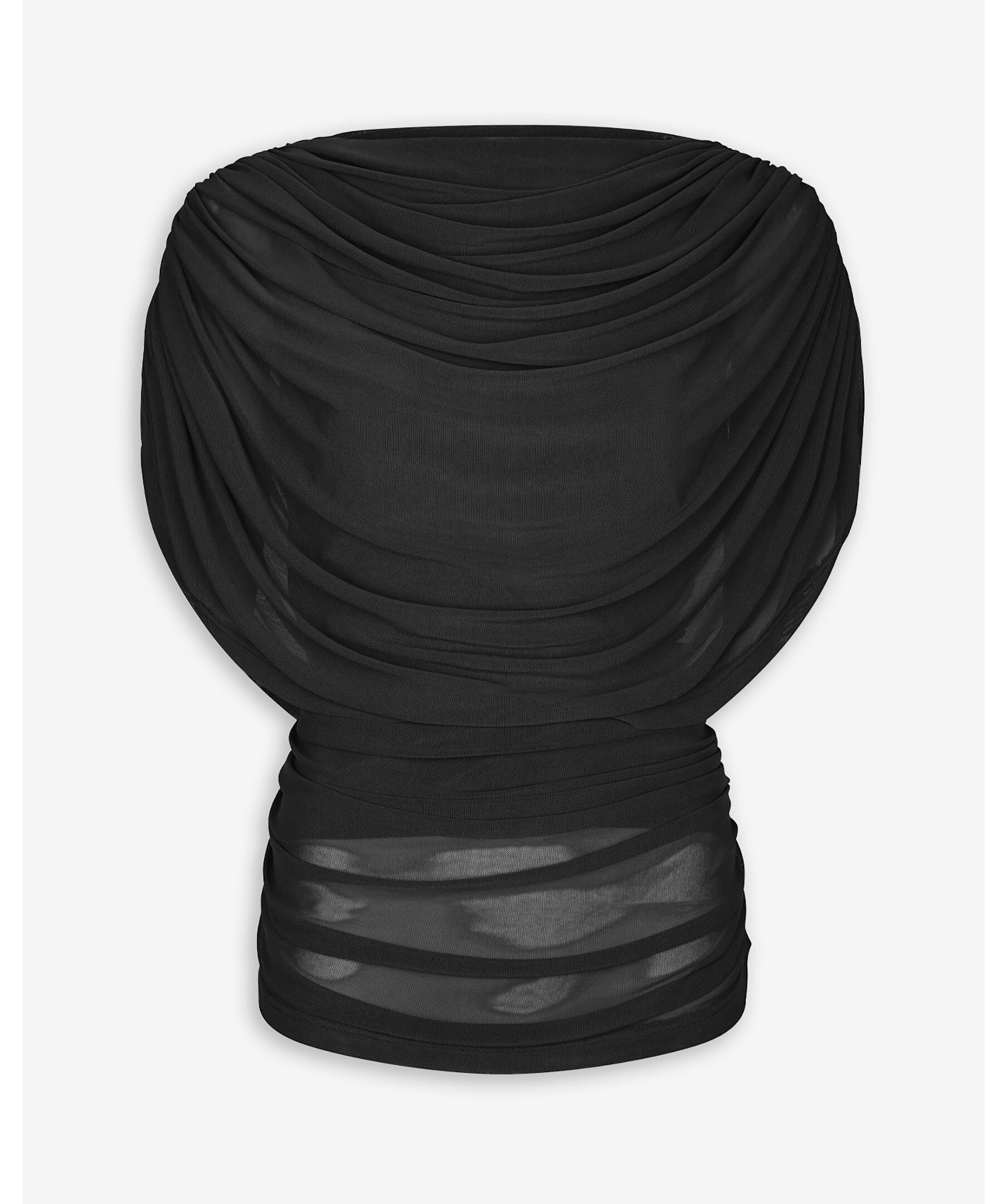 Cottuna Drapy Mesh Top