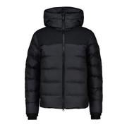 Merino cloud down hood