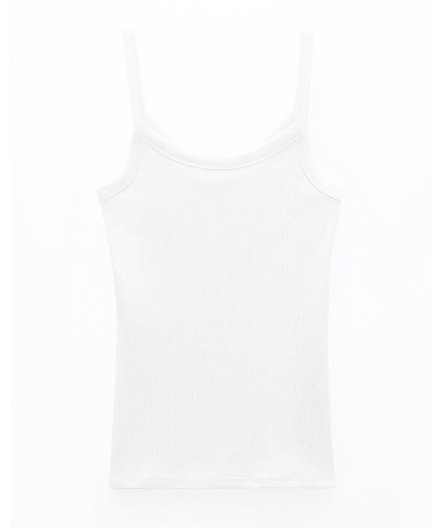 Fine rib singlet