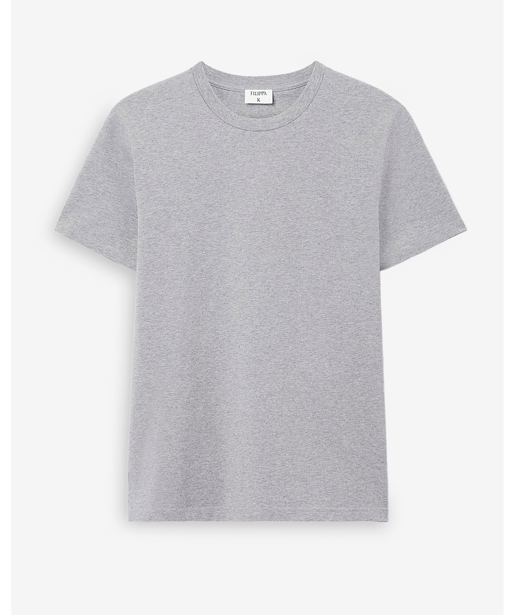 Stretch cotton tee