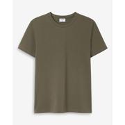 Stretch cotton tee