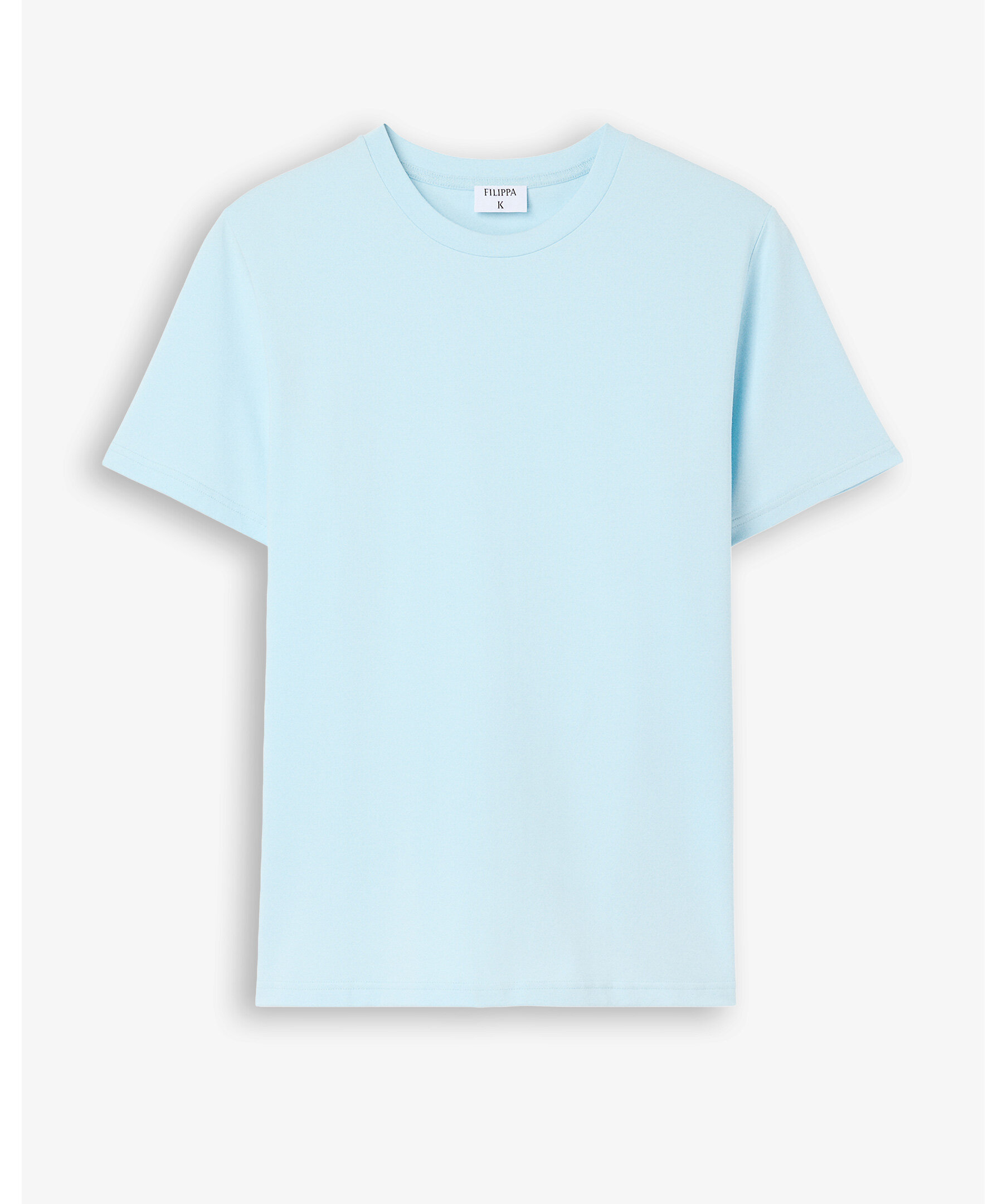 Stretch cotton tee