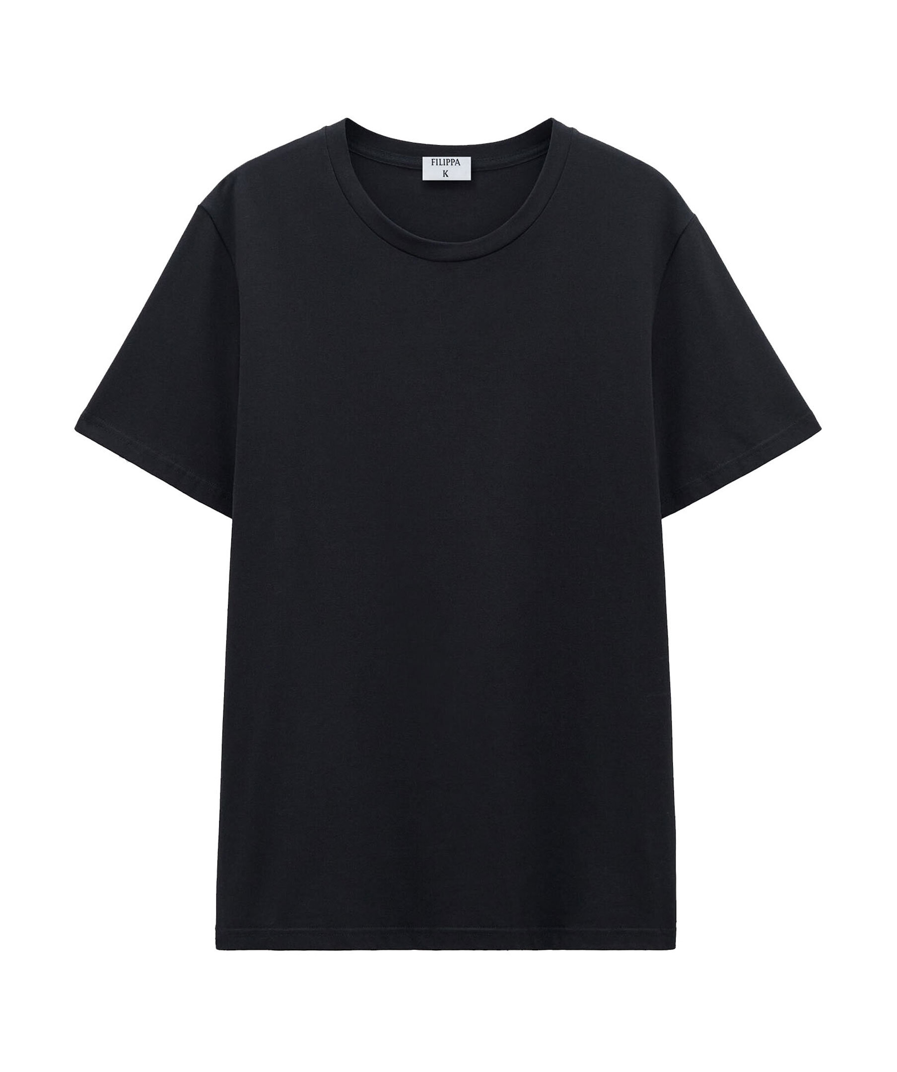 Stretch cotton tee