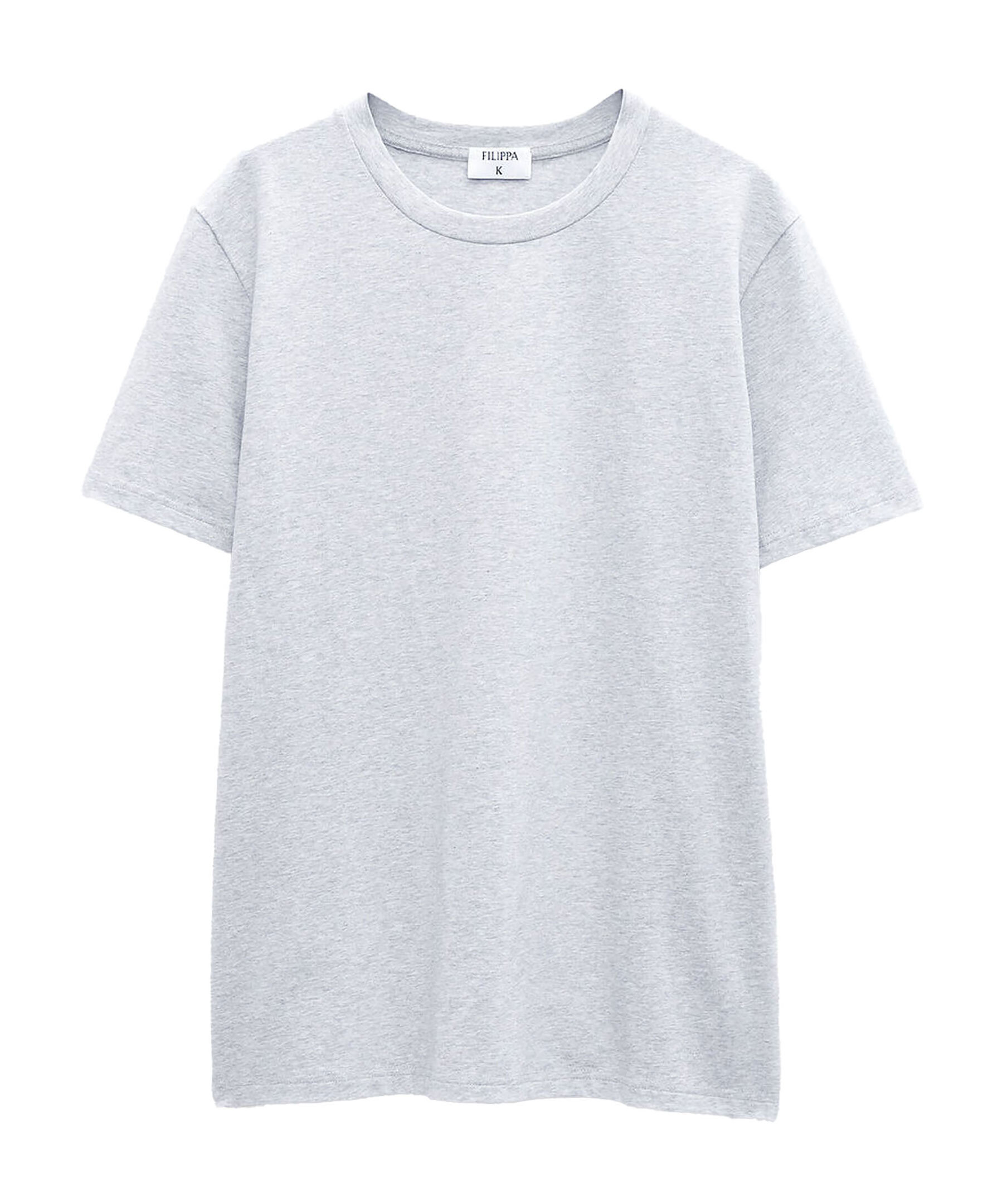 Stretch cotton tee