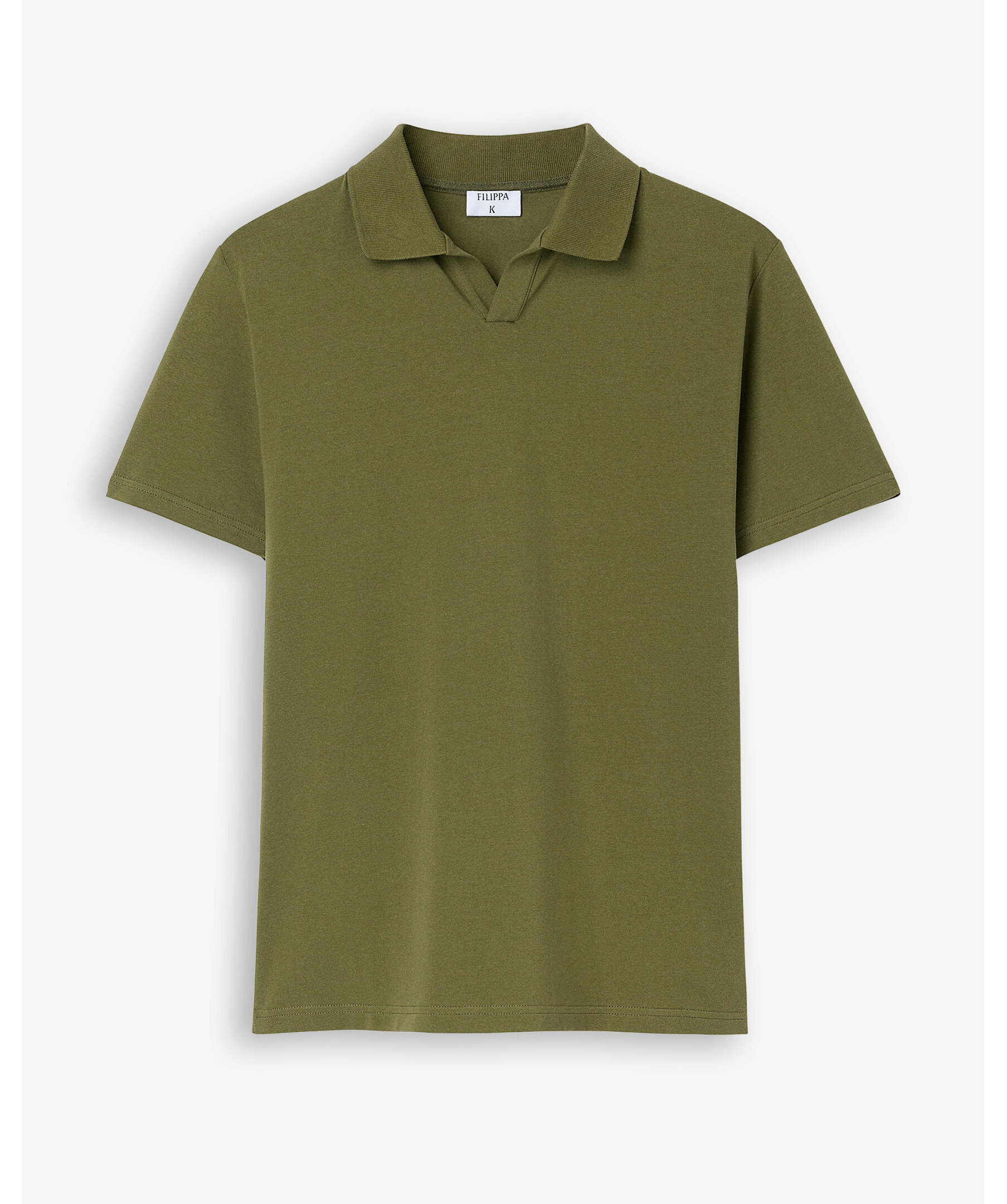 Stretch Cotton Polo Tee