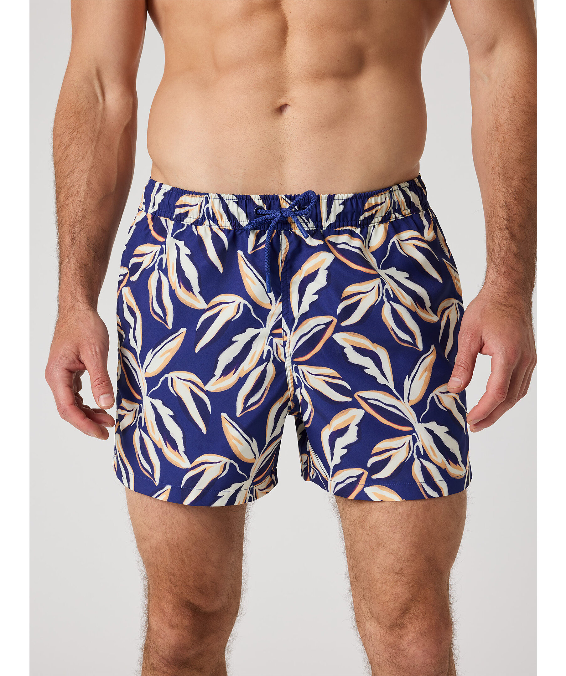 Borg Print Swim Shorts