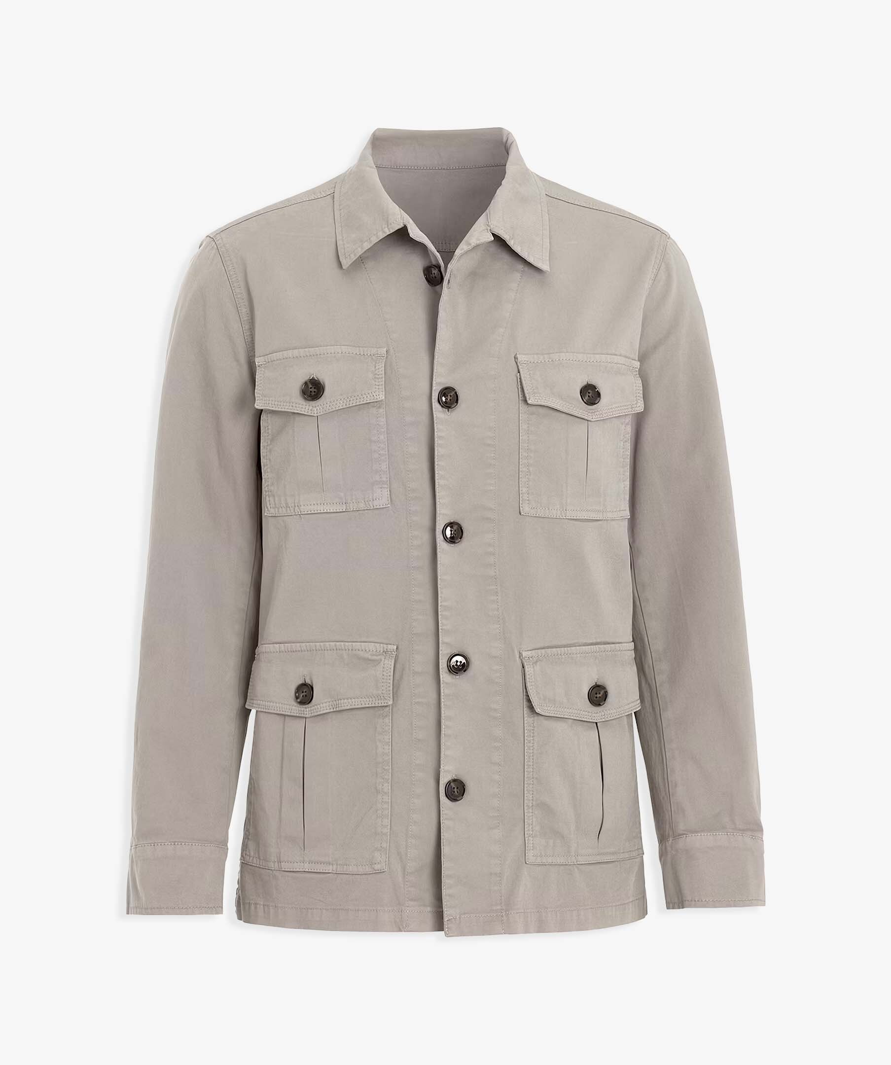 Safari shirt jacket