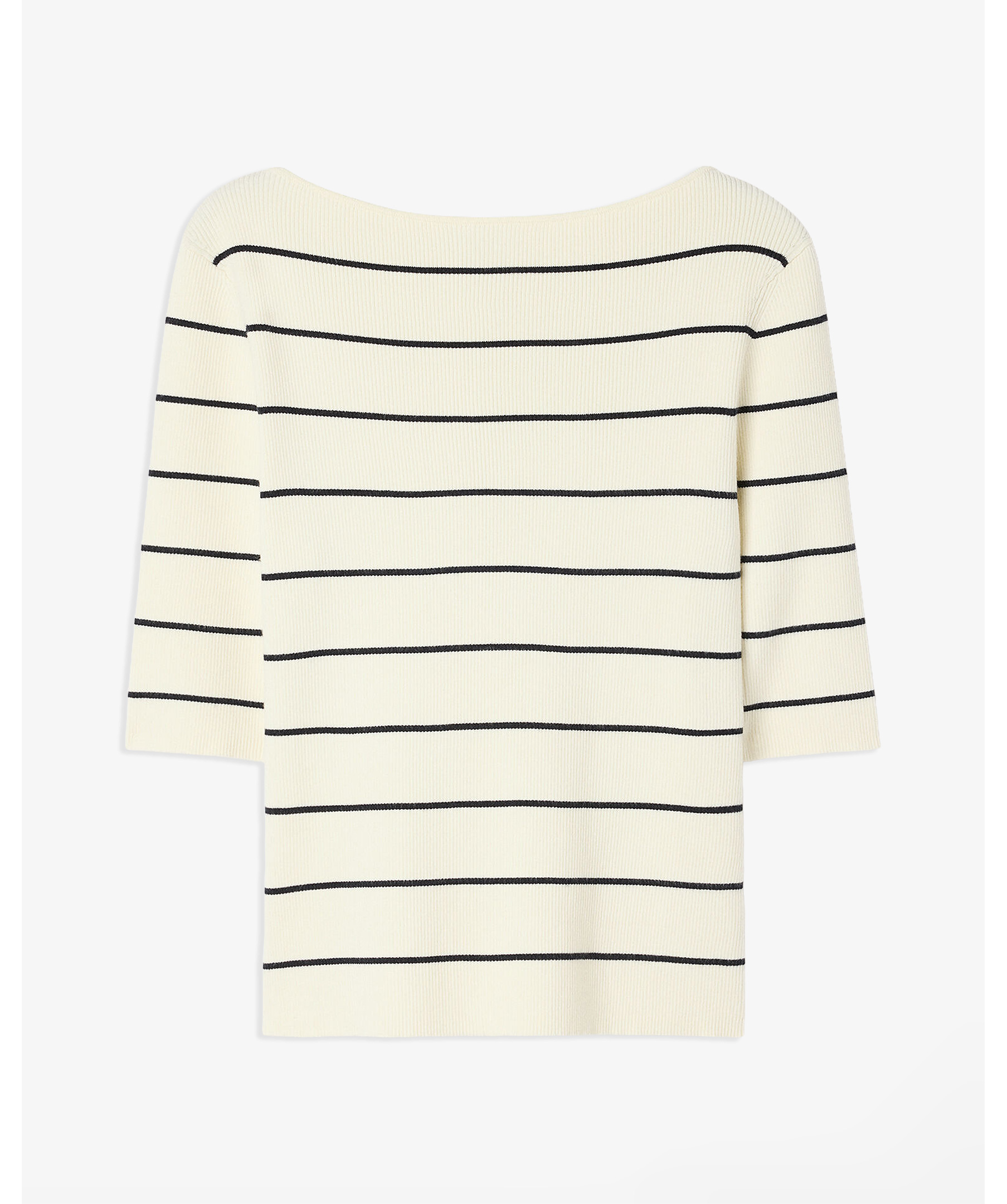Boatneck Rib Top