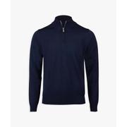 Merino wool half zip