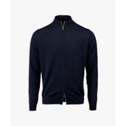 Zip cardigan merino