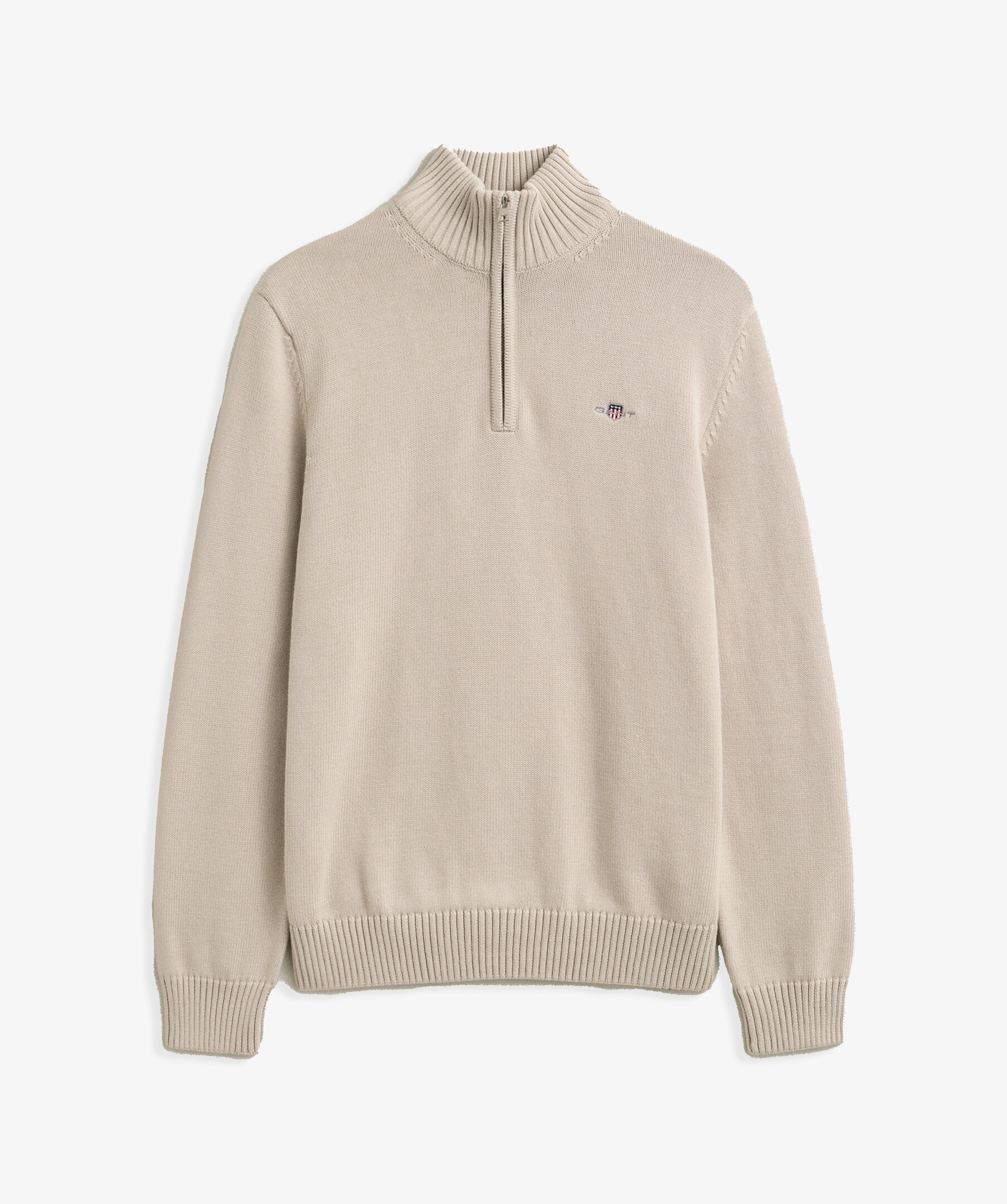 Casual cotton halfzip