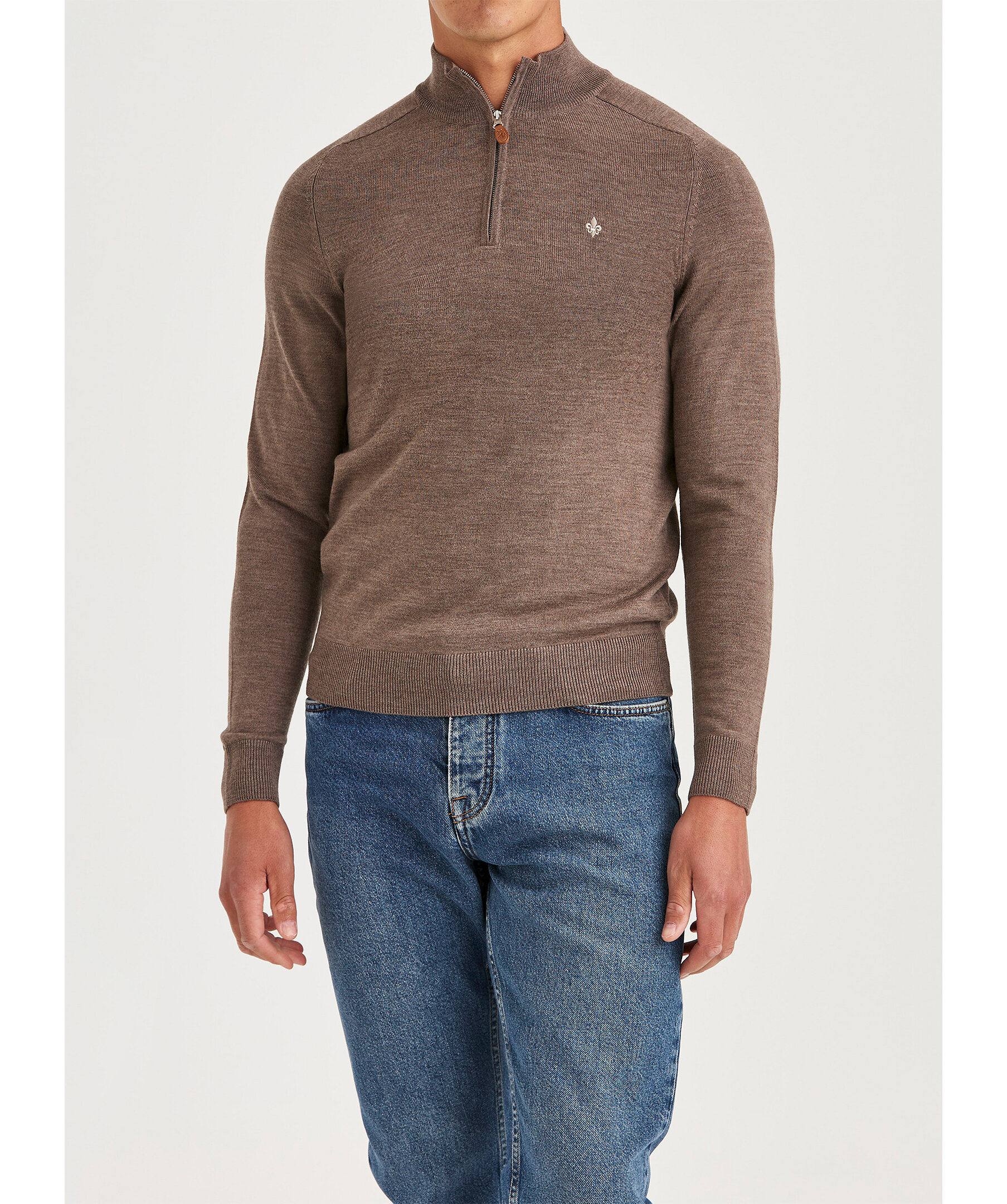 Merino john zip