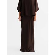 Hana Long Logo Skirt