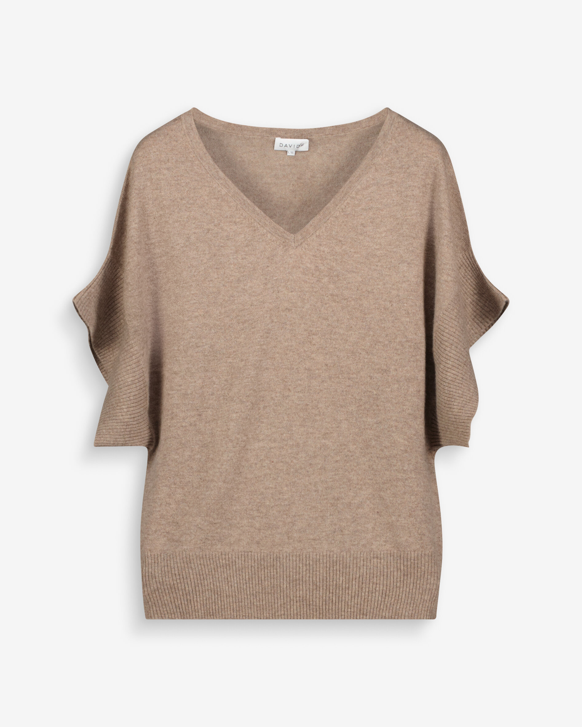 V-Neck Overszid SS Sweat