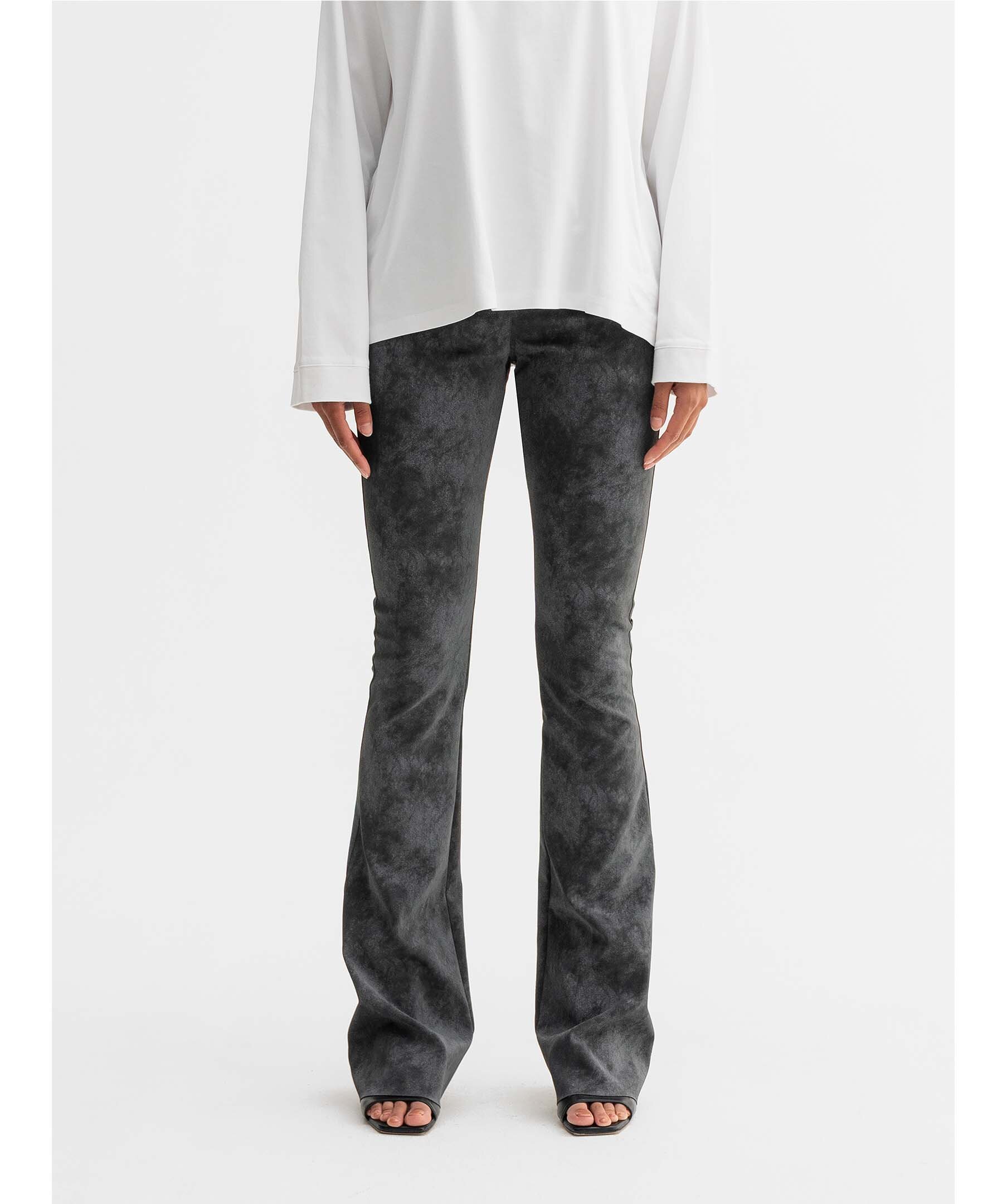 Aiko Pu Leather Trousers