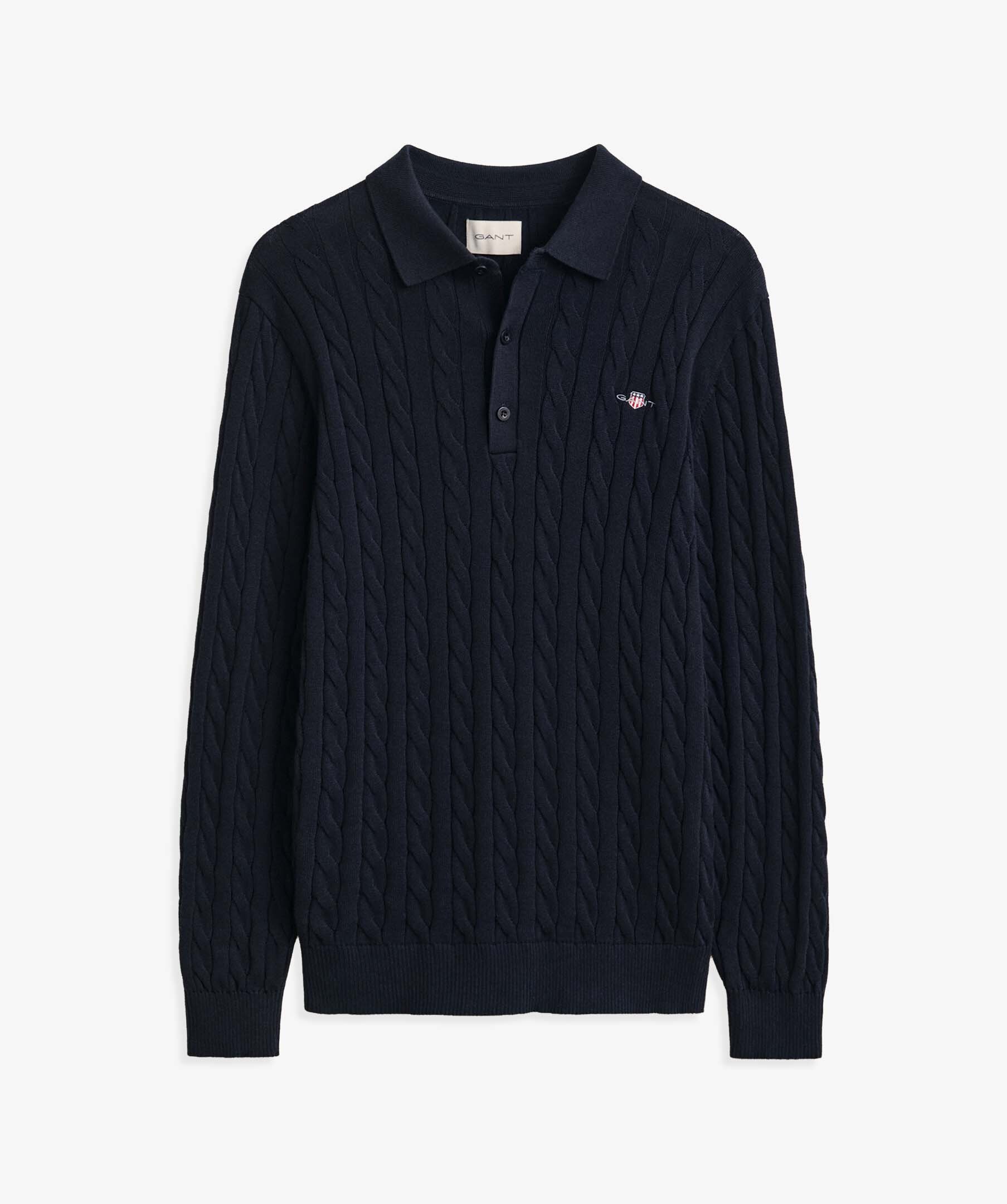 Cotton Cable Polo