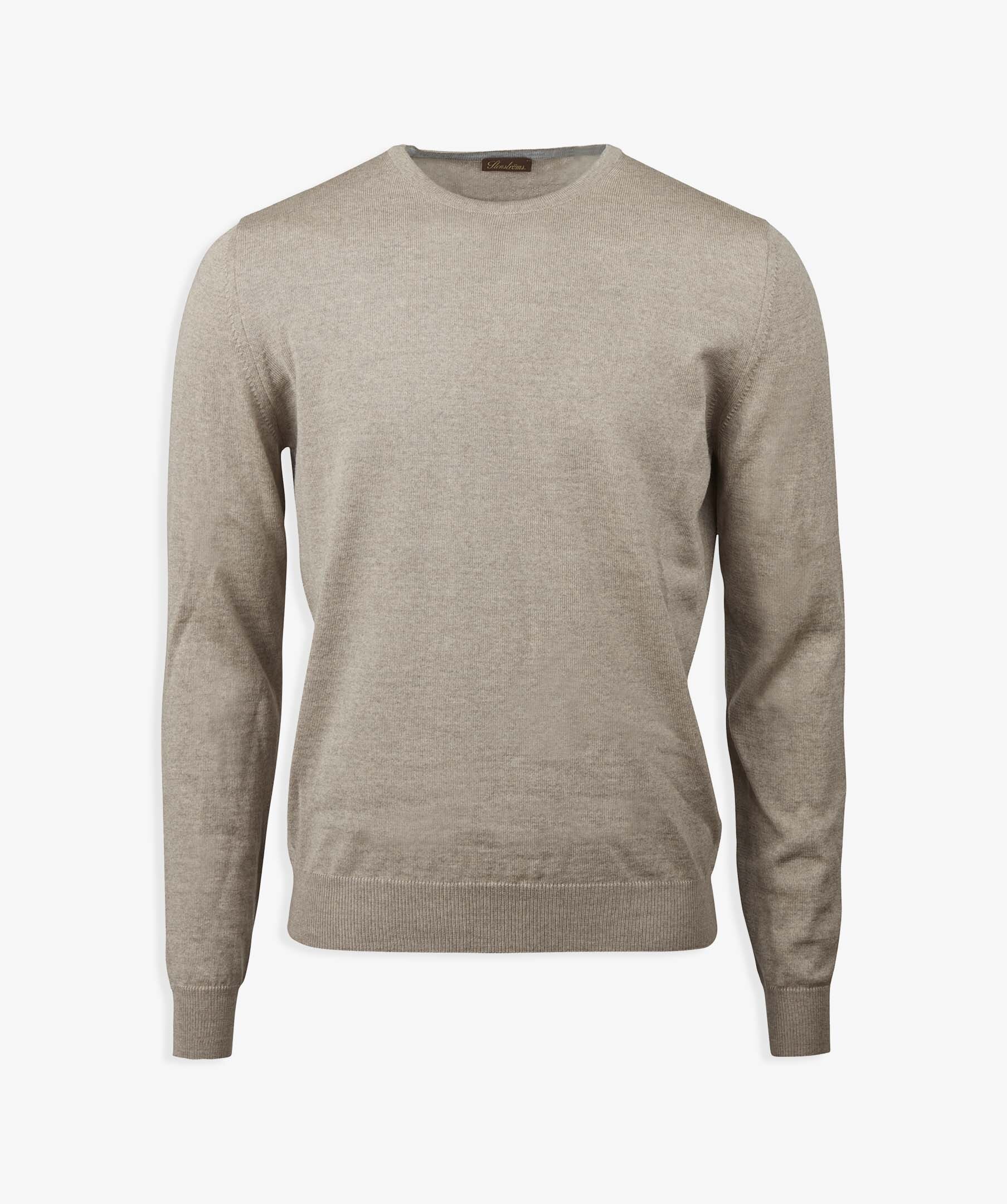 Crew Neck Merino Wool
