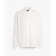 Reg Fit Cut Away Linen Shirt