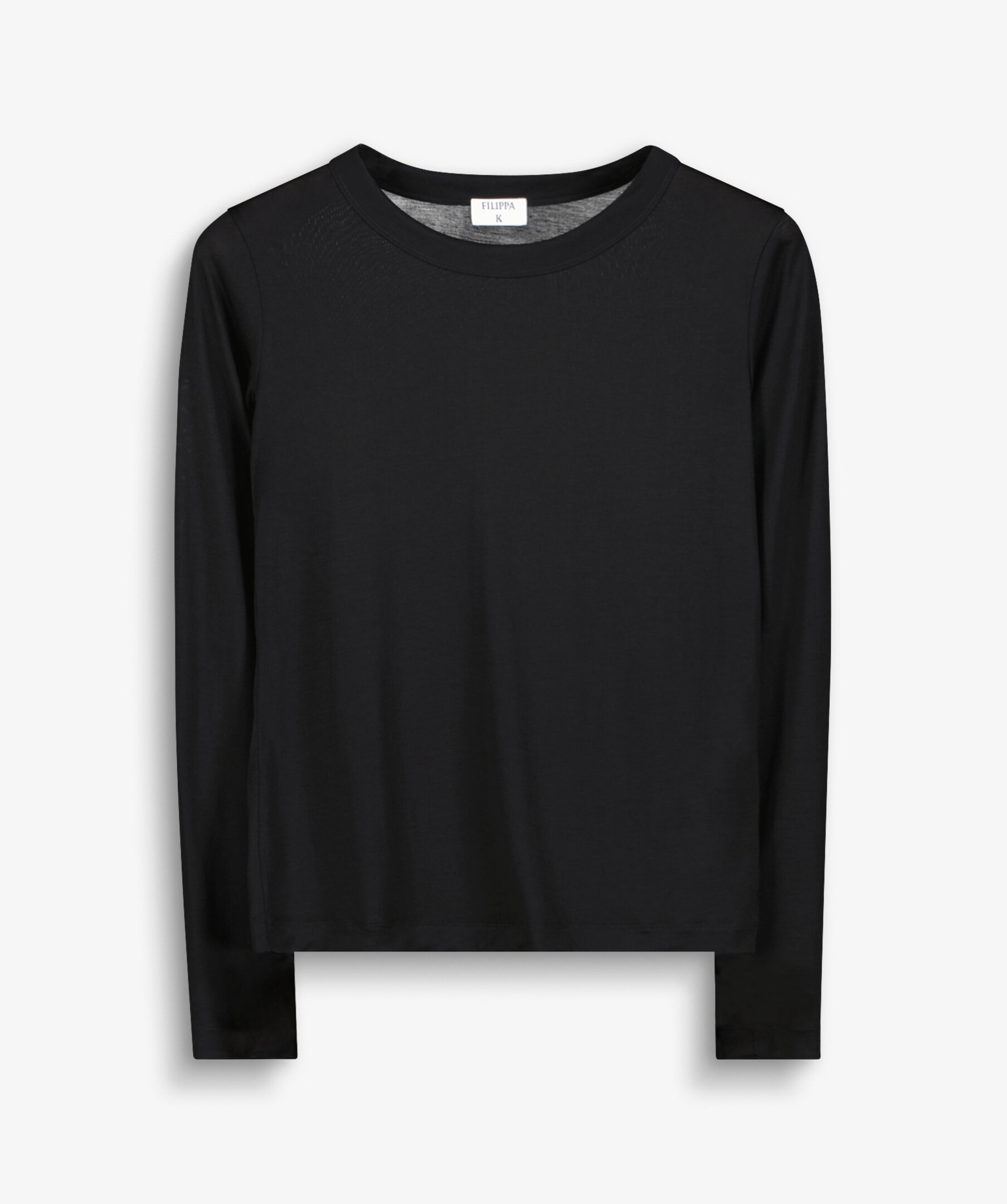 Scooped Longsleeve Top
