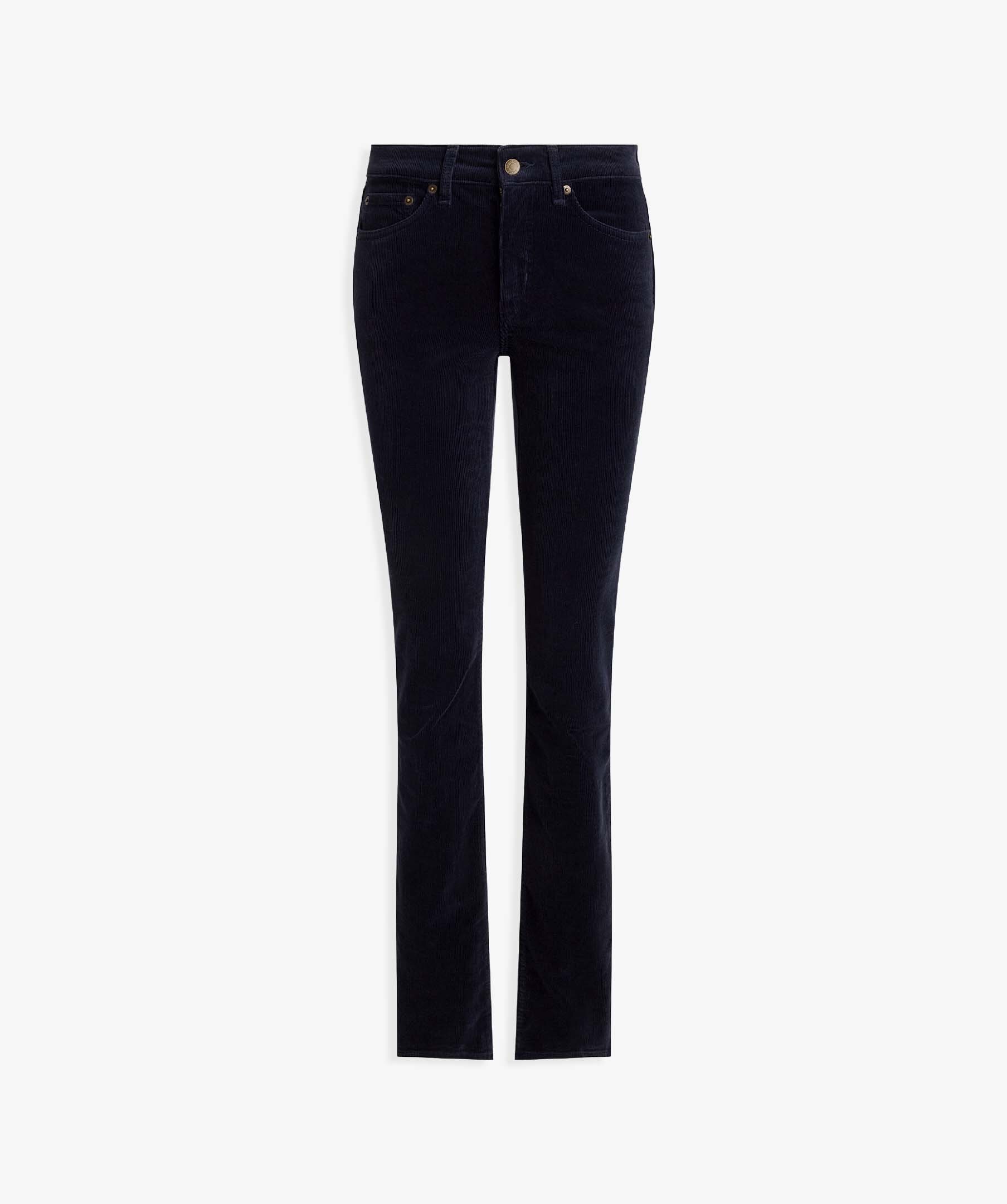 Woven-straight-pants