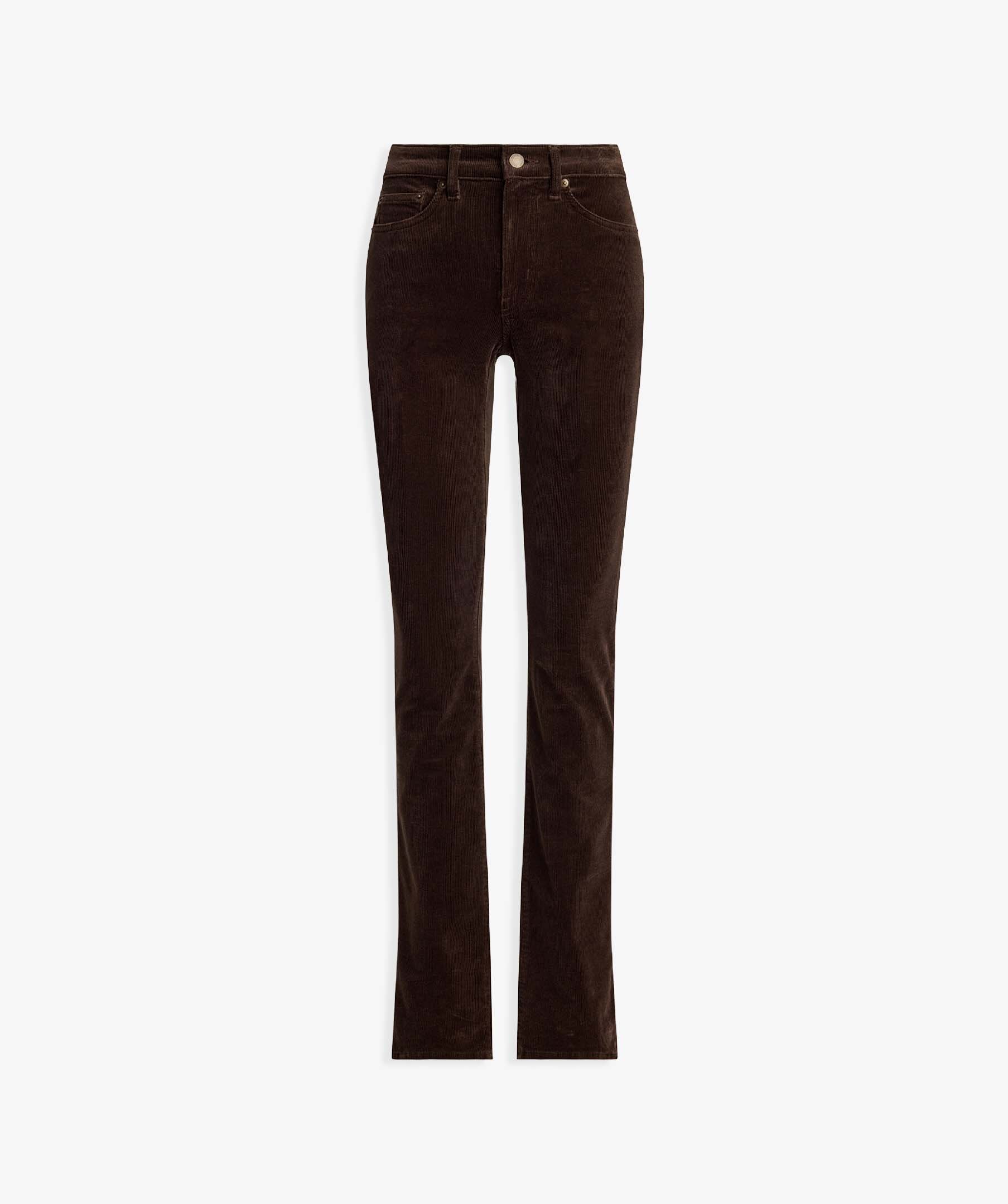 Woven-straight-pants