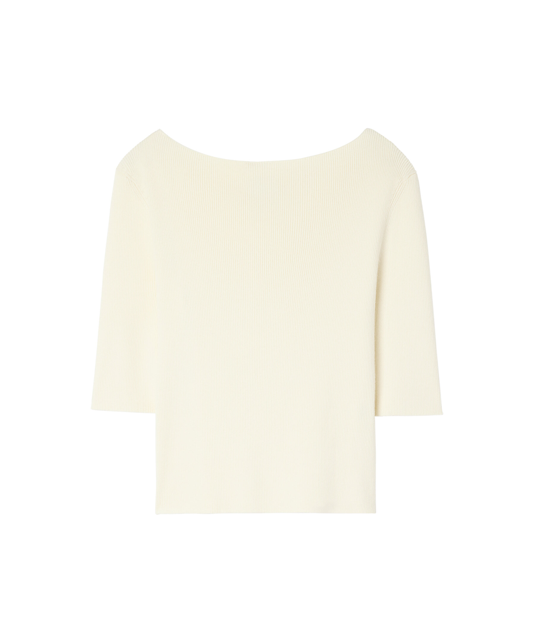 Boatneck Rib Top