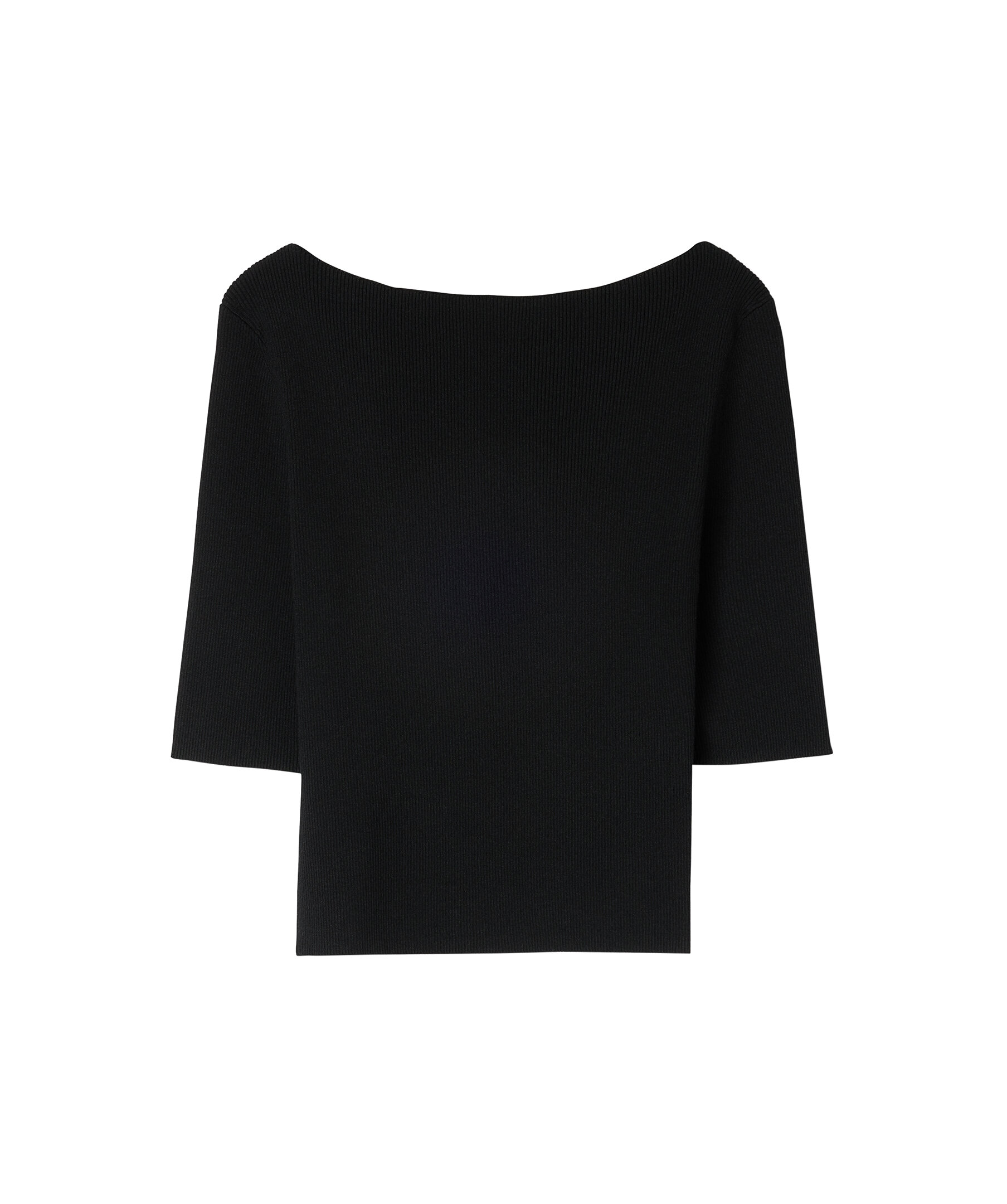 Boatneck Rib Top