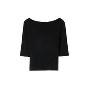Boatneck Rib Top