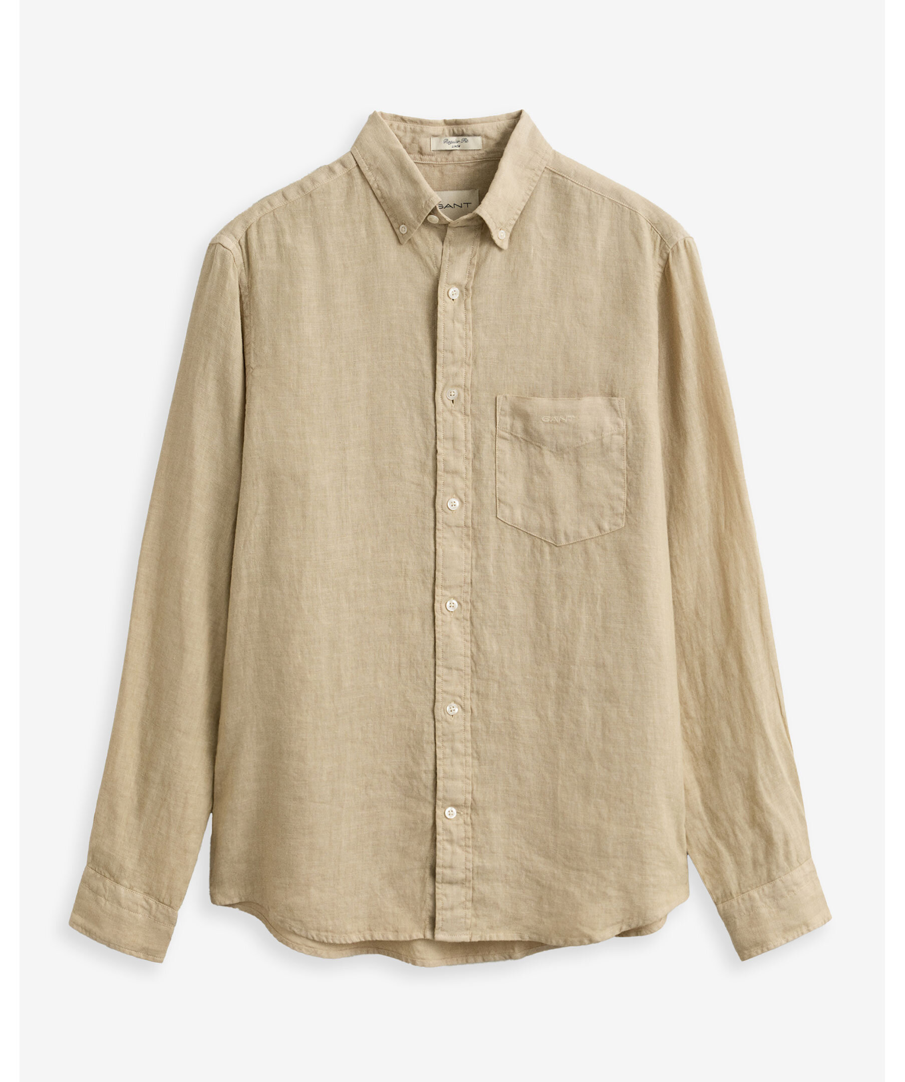 Reg Gmnt Dyed Linen Shirt