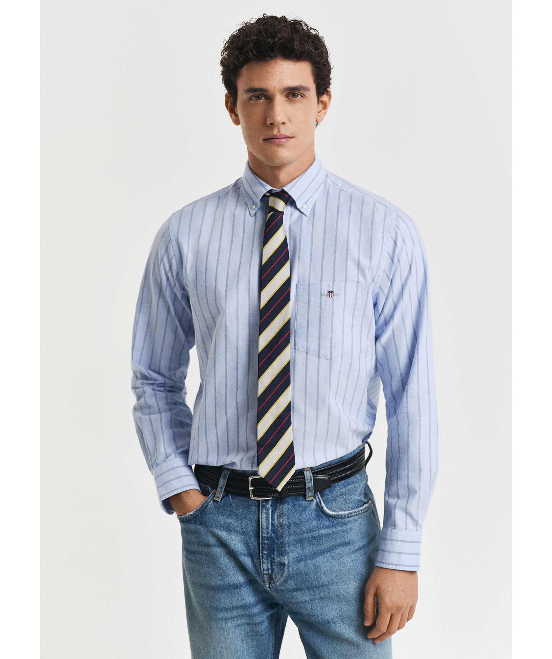 Classic oxford strp shirt
