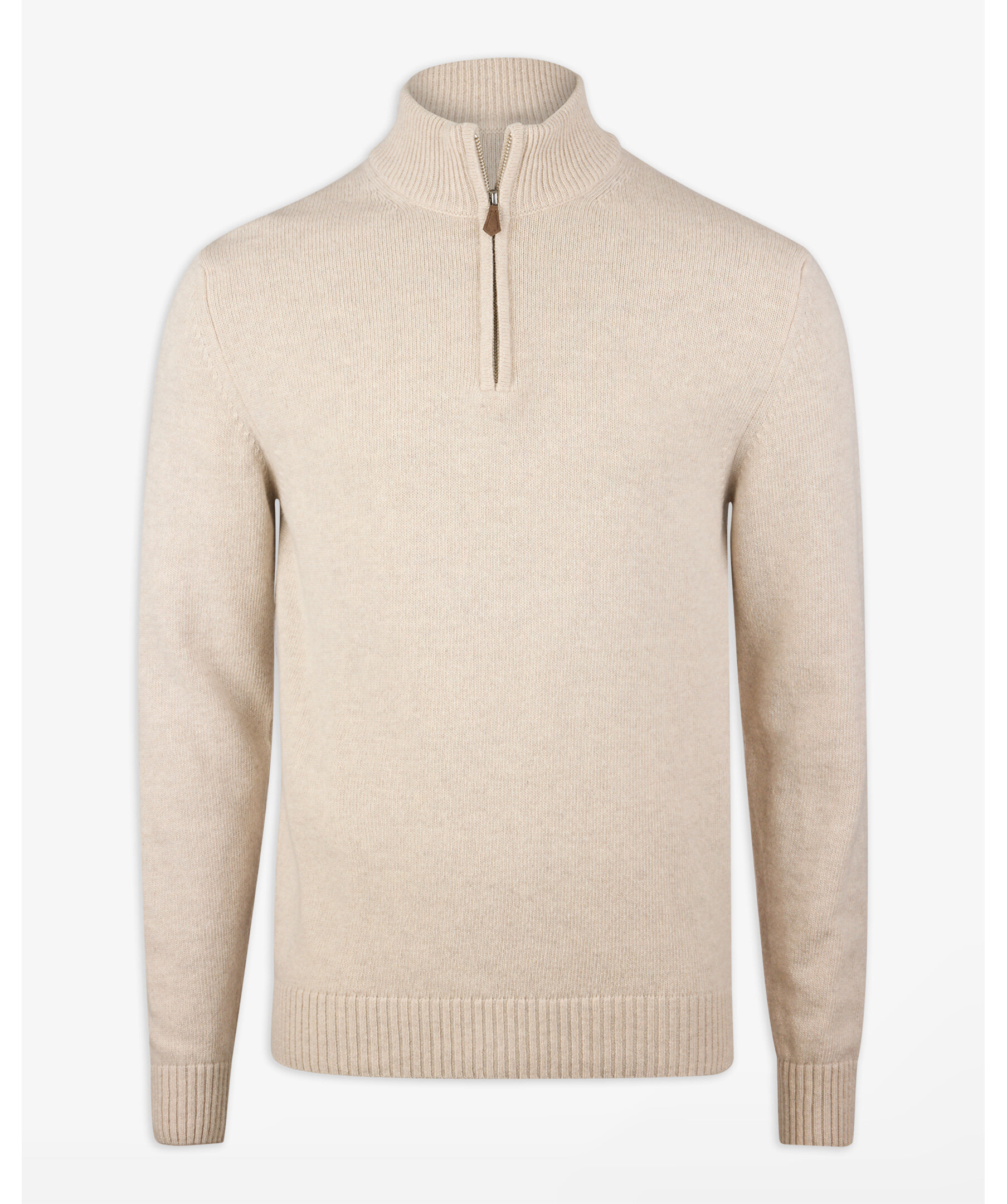 Carded Merino Half Zip