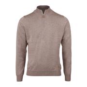Merino wool half zip