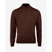 Merino wool half zip