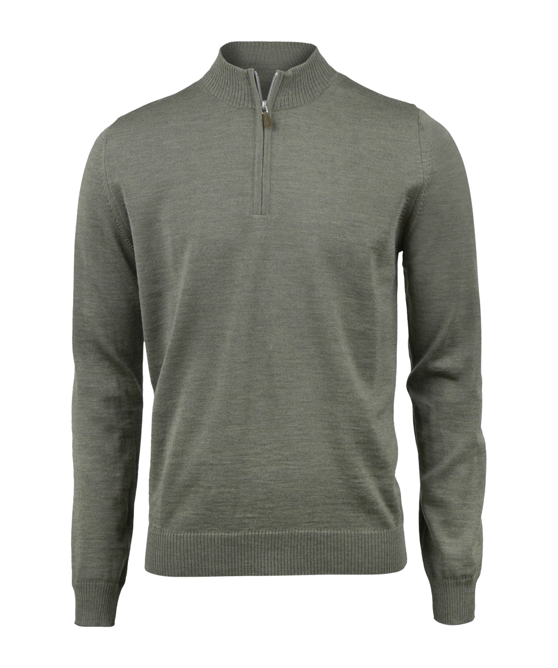 Merino wool half zip