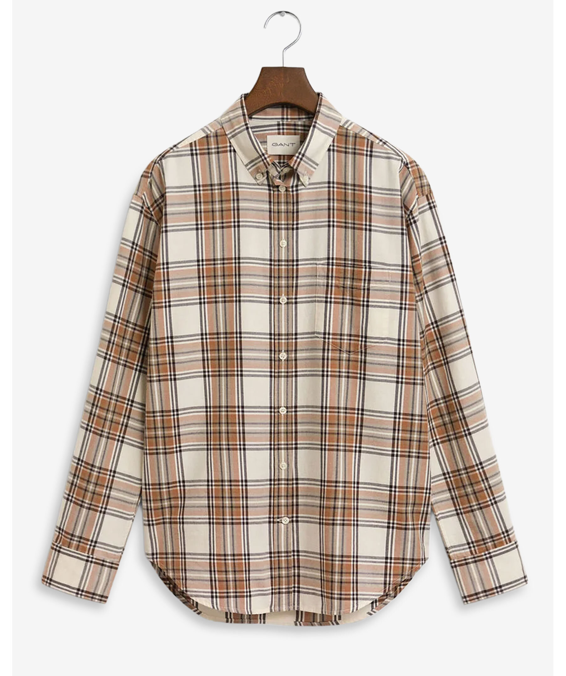 Checked flannel shirt