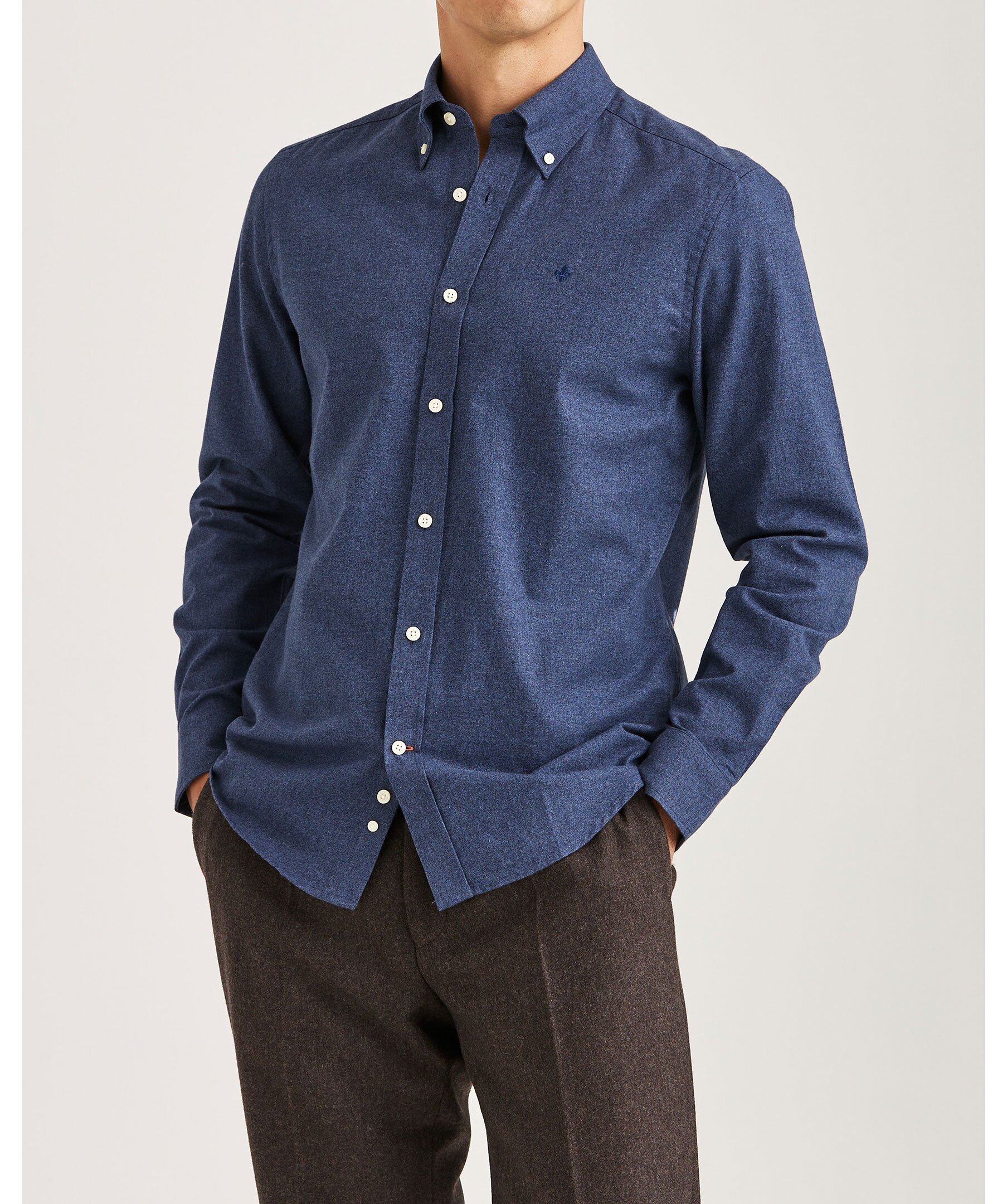 Watts flannel shirt slim