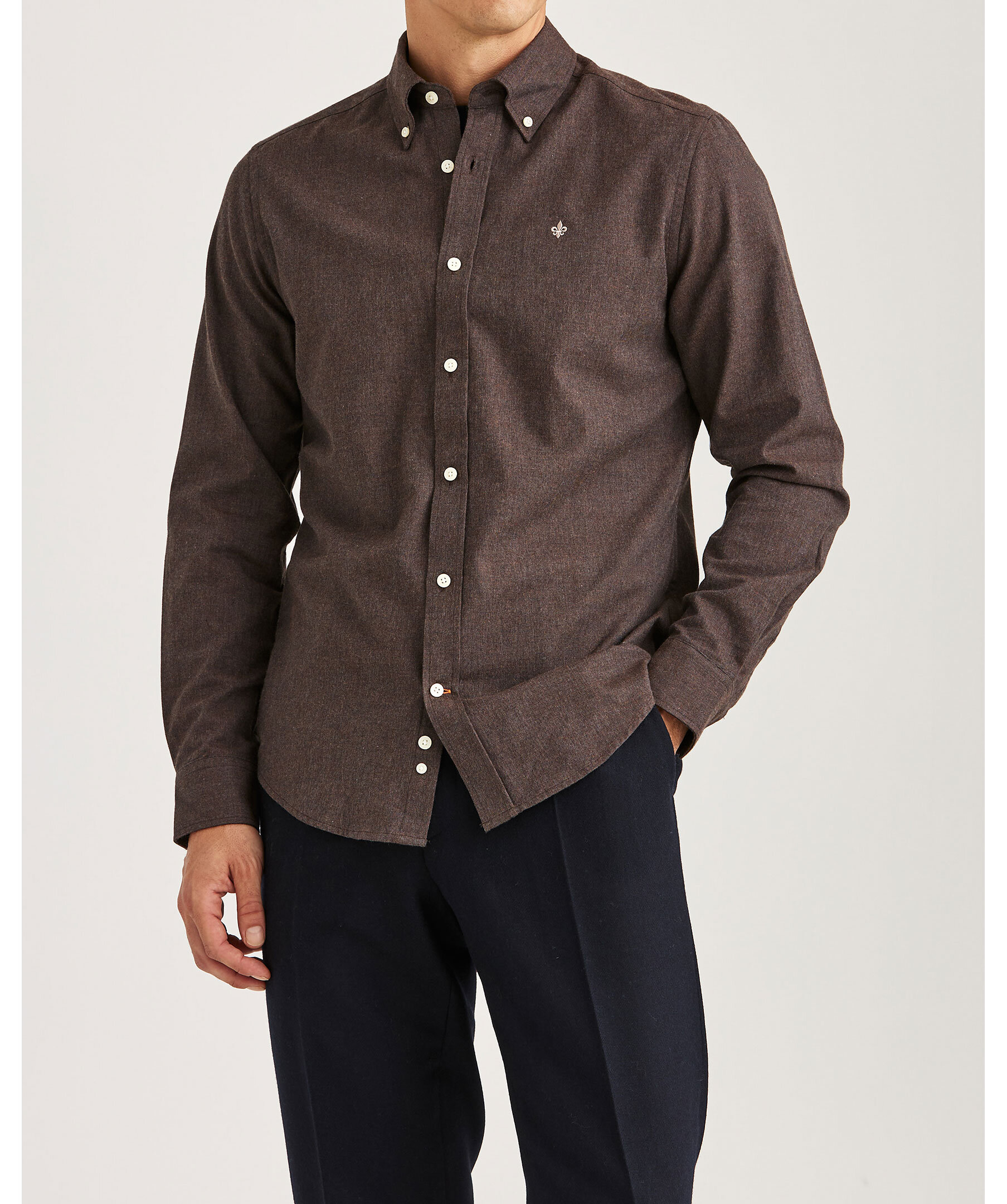 Watts flannel shirt slim