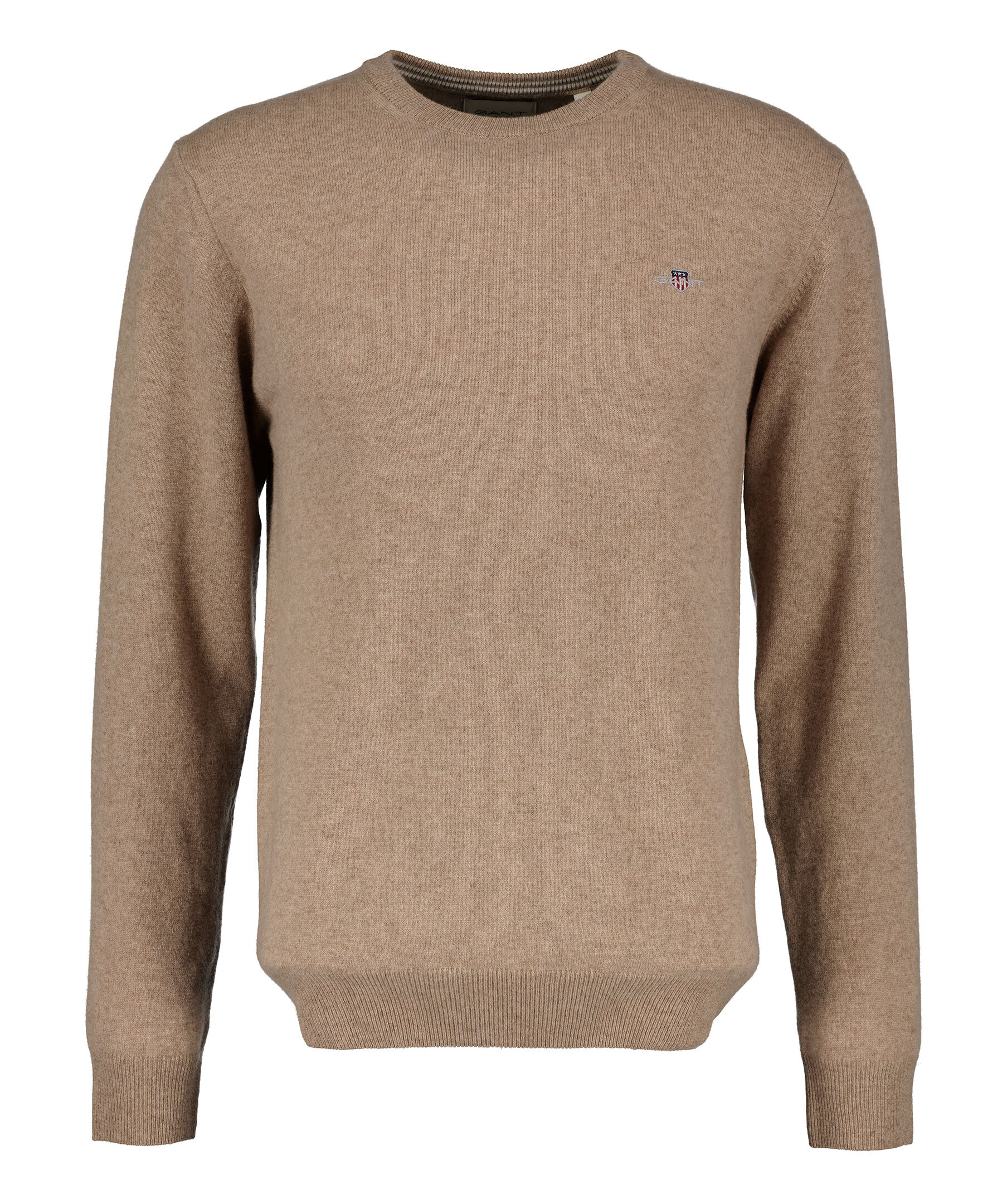 Superfine lambswool crew