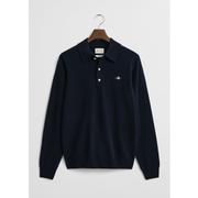 Superfine lambswool polo