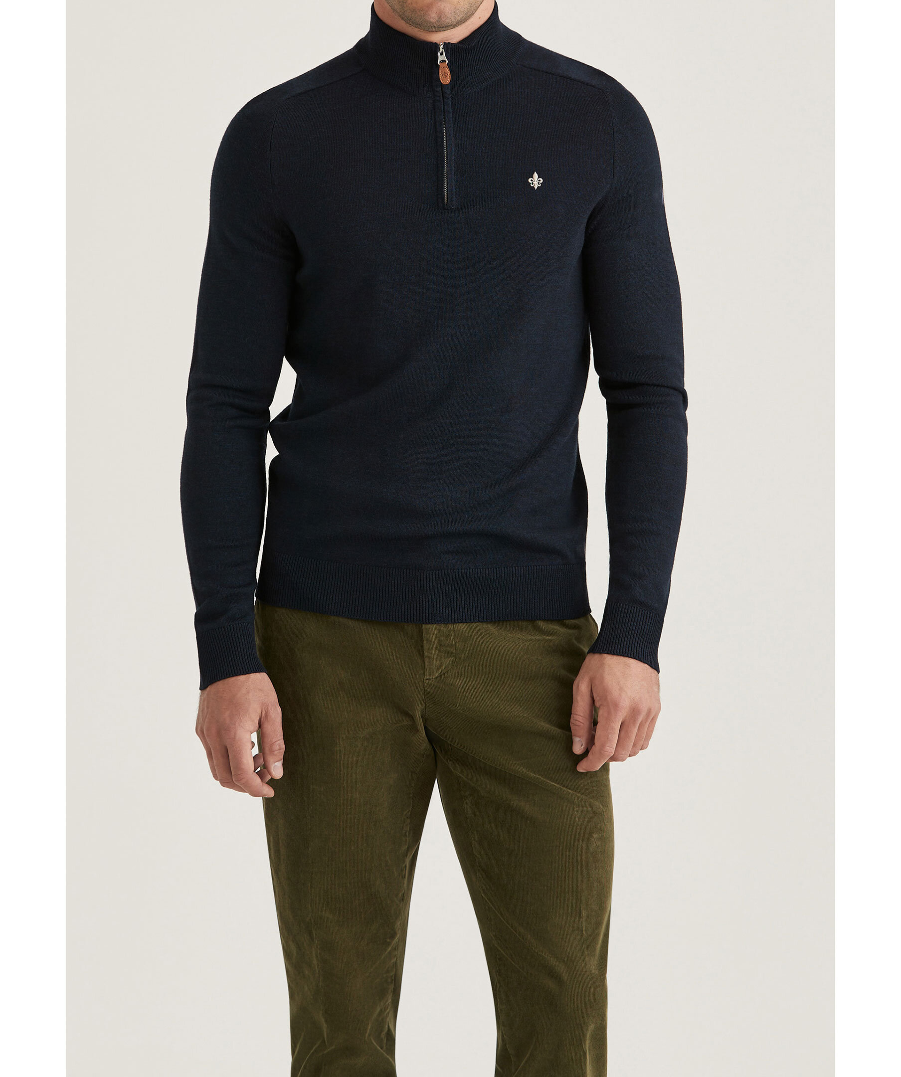 Merino john zip