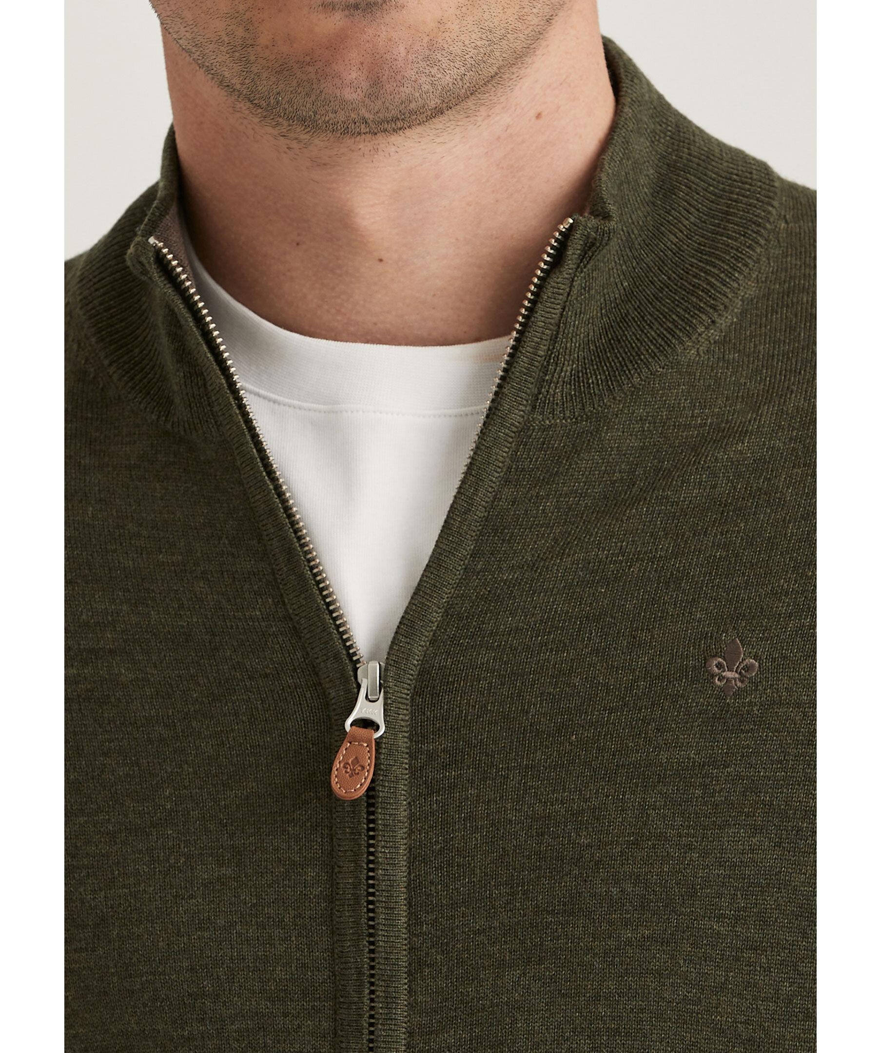 Morris bruce zip cardigan deals