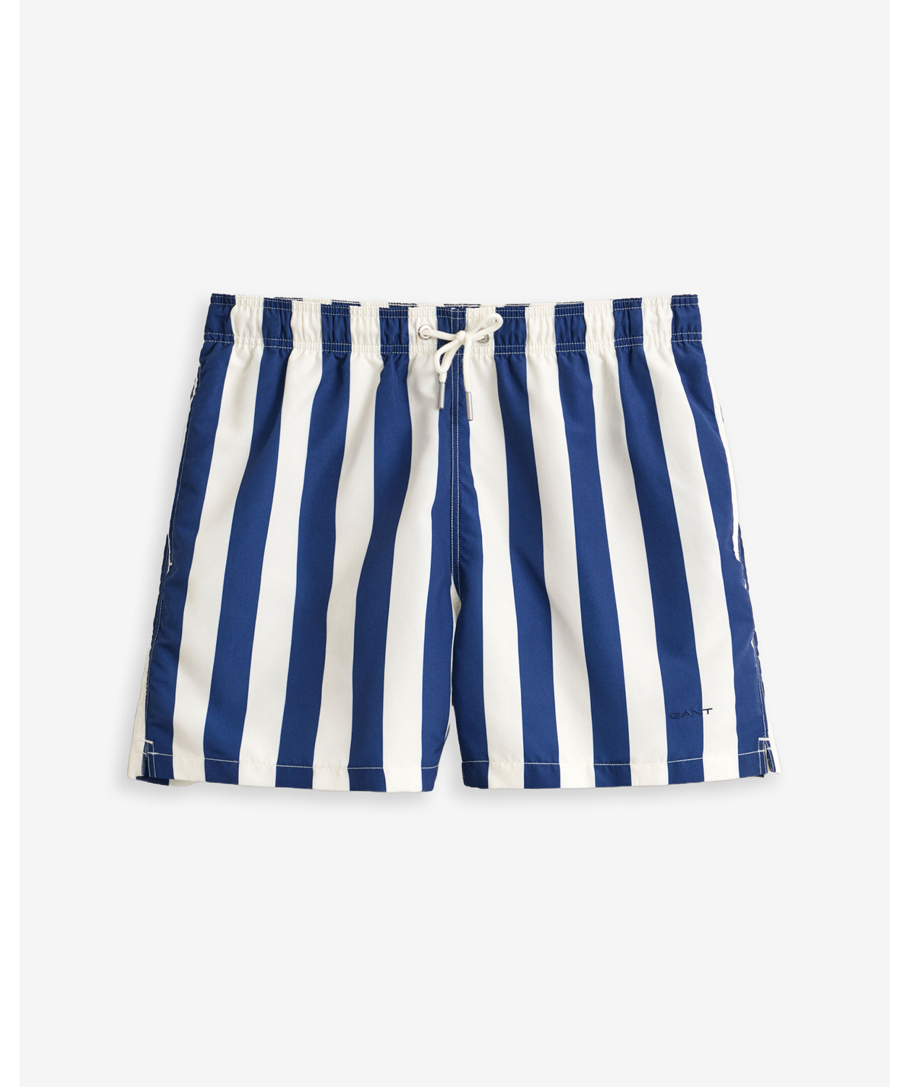 Block Striped Swim Shorts